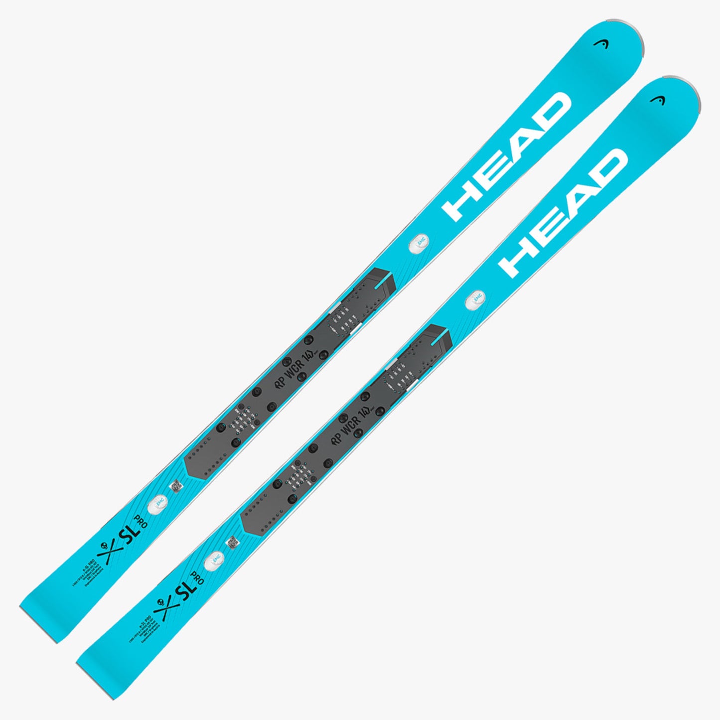 2025 Head EC Rebels e-SL Pro Skis W/ WCR 14 Race Plate - 165