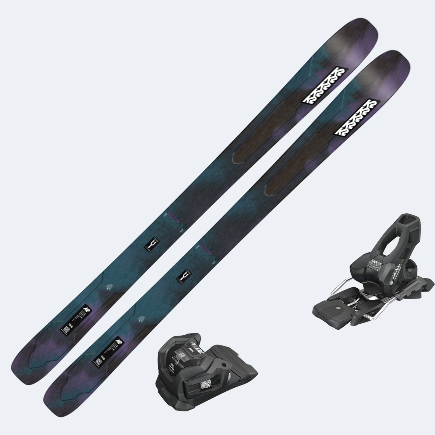 2025 K2 Mindbender 99TI Women's Skis with Tyrolia Attack LYT 11 GW Bindings