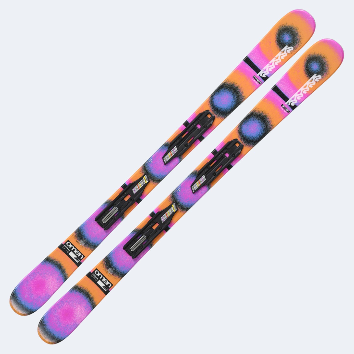 2025 K2 Omen Jr Skis W/ FDT 7 Bindings
