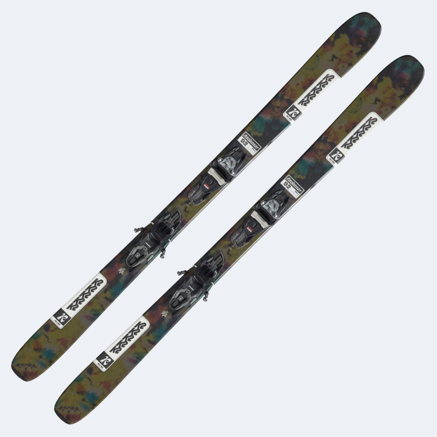 2025 K2 Reckoner 92 Skis W/ Squire 10 Quickclik Bindings