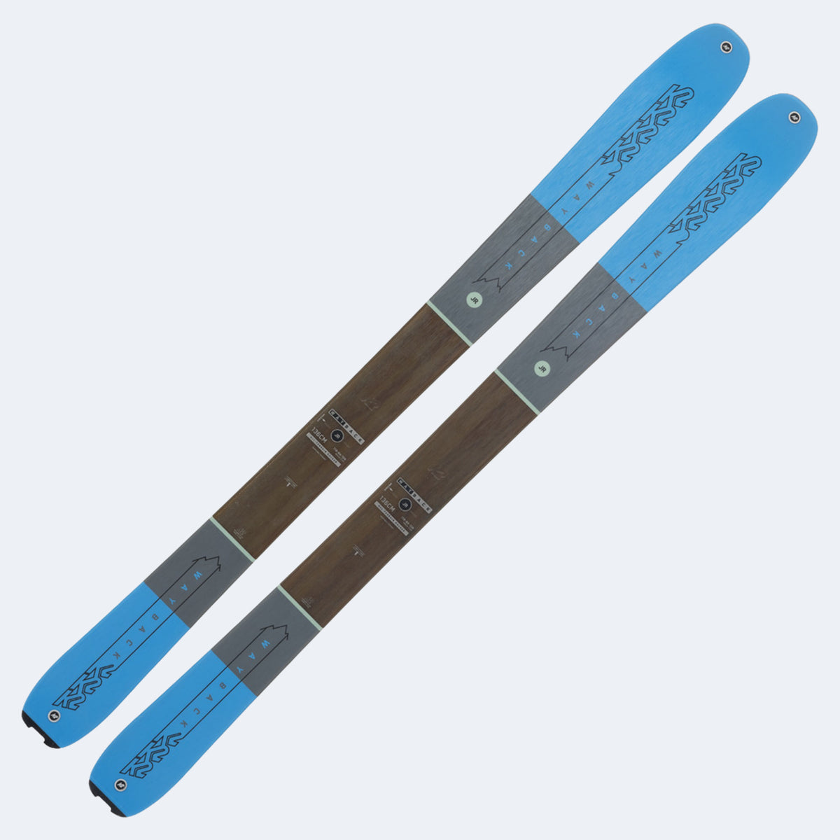 2026 K2 Wayback Jr Ski with Atomic Colt 7 Bindings