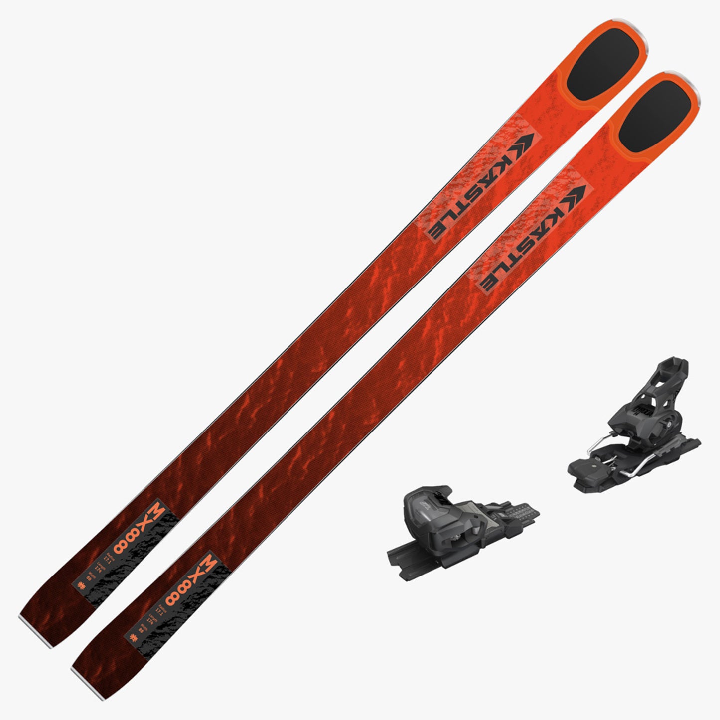 2025 Kastle MX 88 Skis W/ Attack 14 GW Demo Bindings - 174