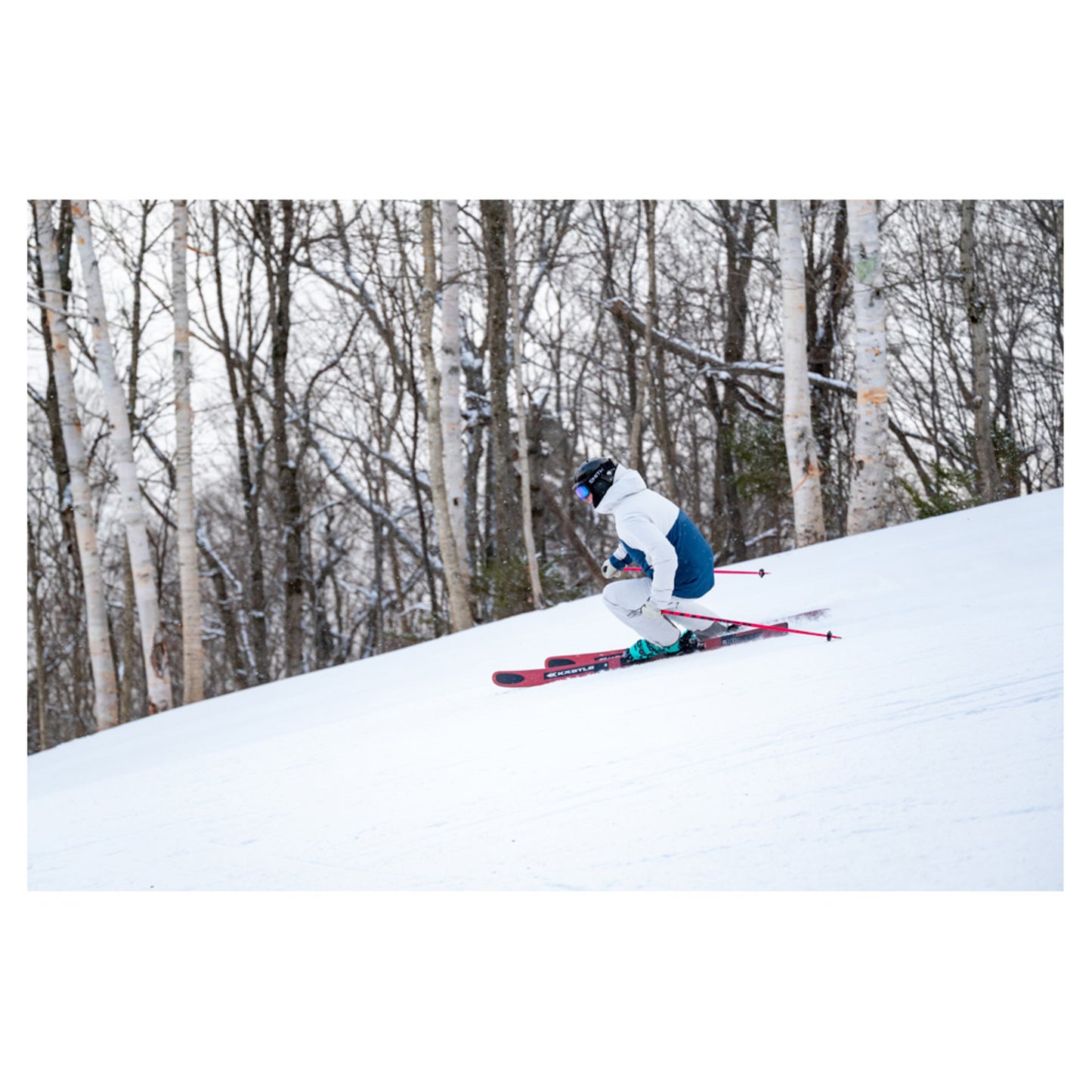 2026 Kastle ZX 100 Skis with Salomon Strive 14 GW Bindings