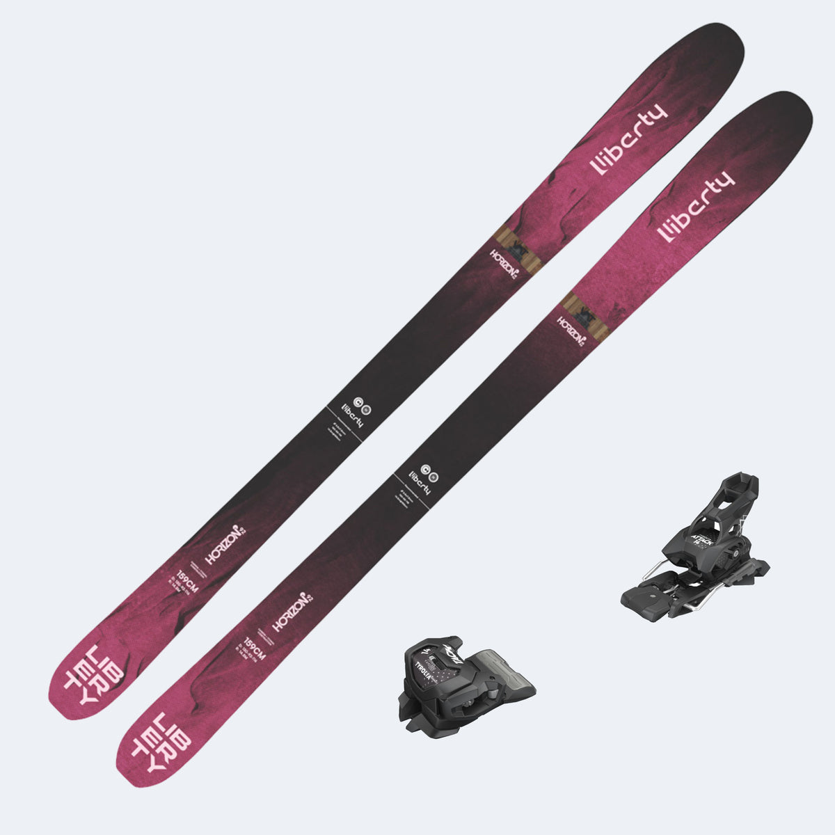 2025 Liberty Horizon 92 Skis with Tyrolia Attack 14 GW Bindings