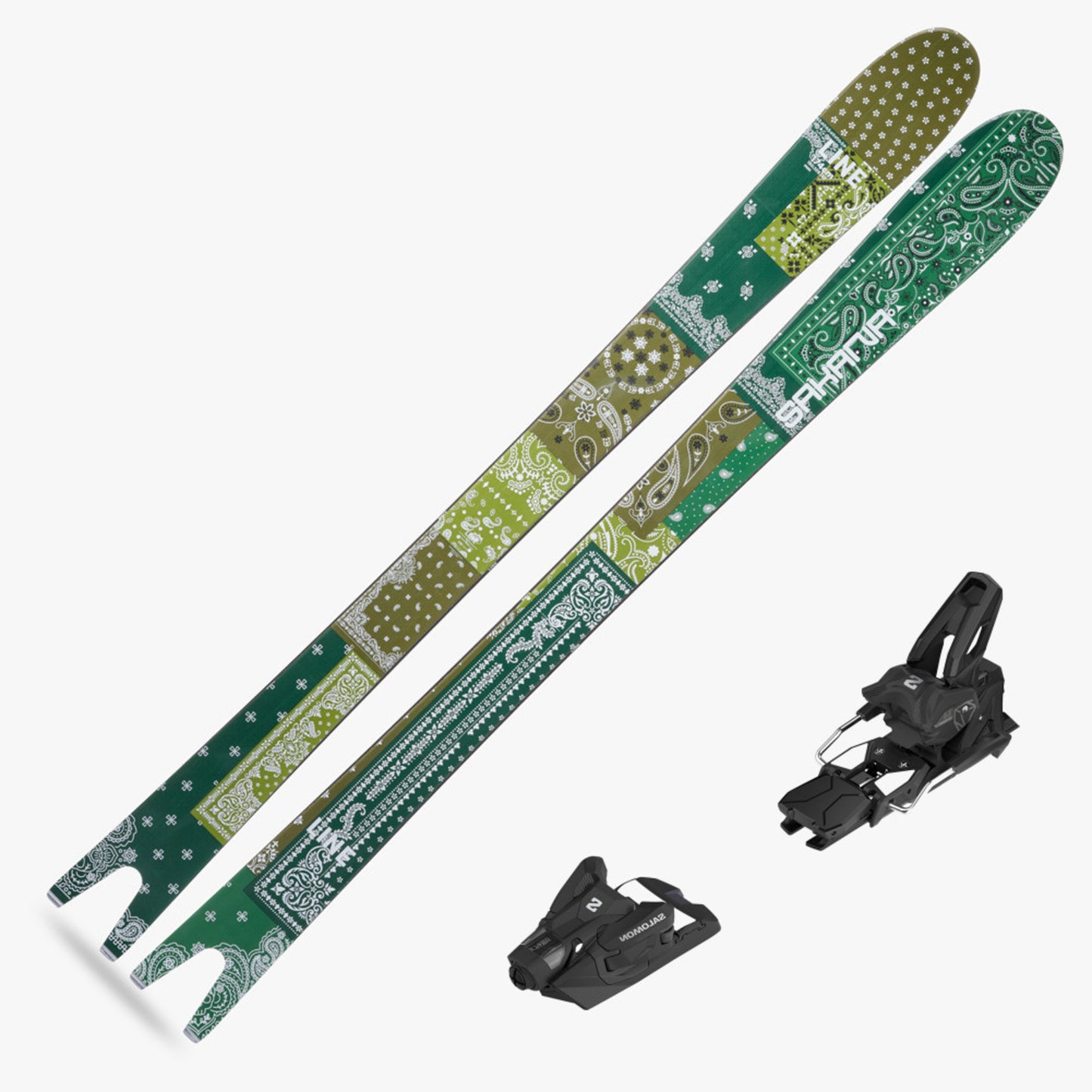 2025 Line Sakana Skis with Salomon Strive 14 GW Bindings