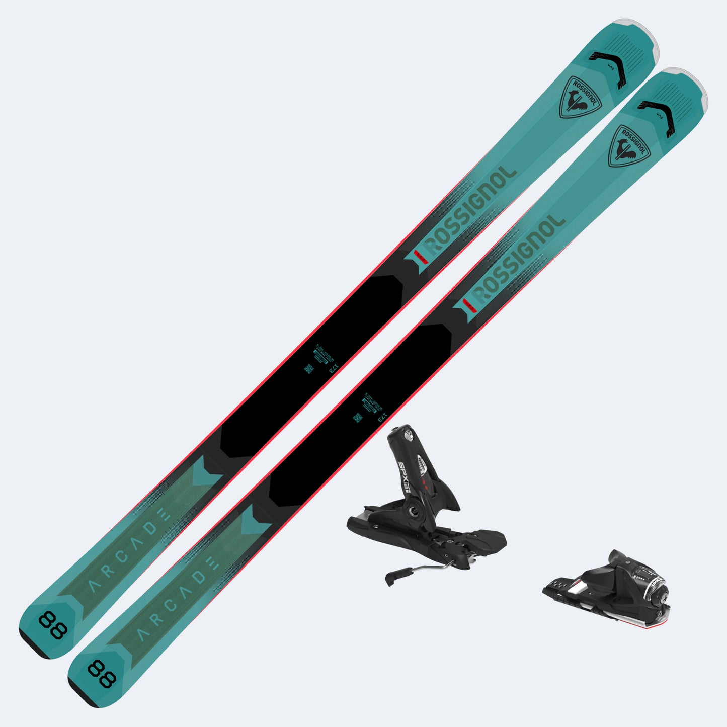 2026 Rossignol Arcade 88 Open Skis W/ SPX 12 Metricx Demo Bindings