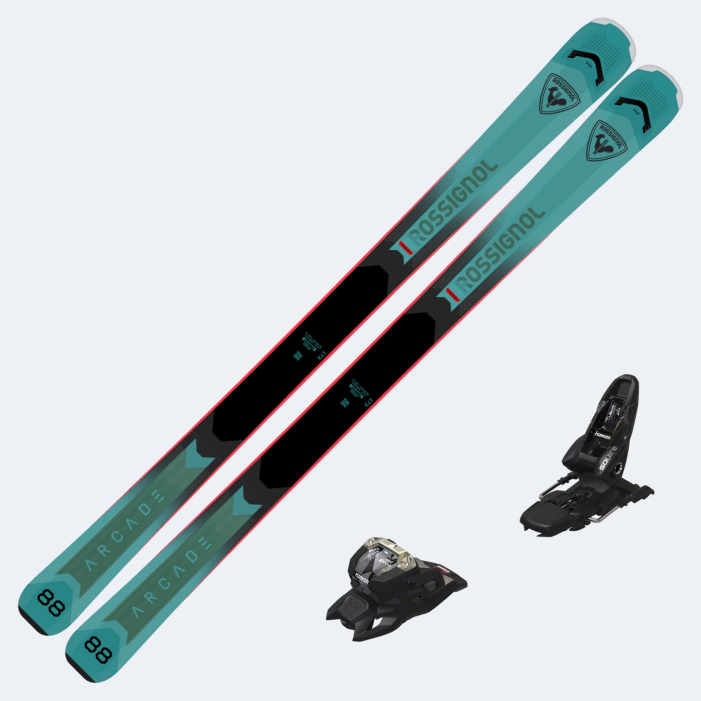 2026 Rossignol Arcade 88 Open Skis with Marker Squire 11 Bindings