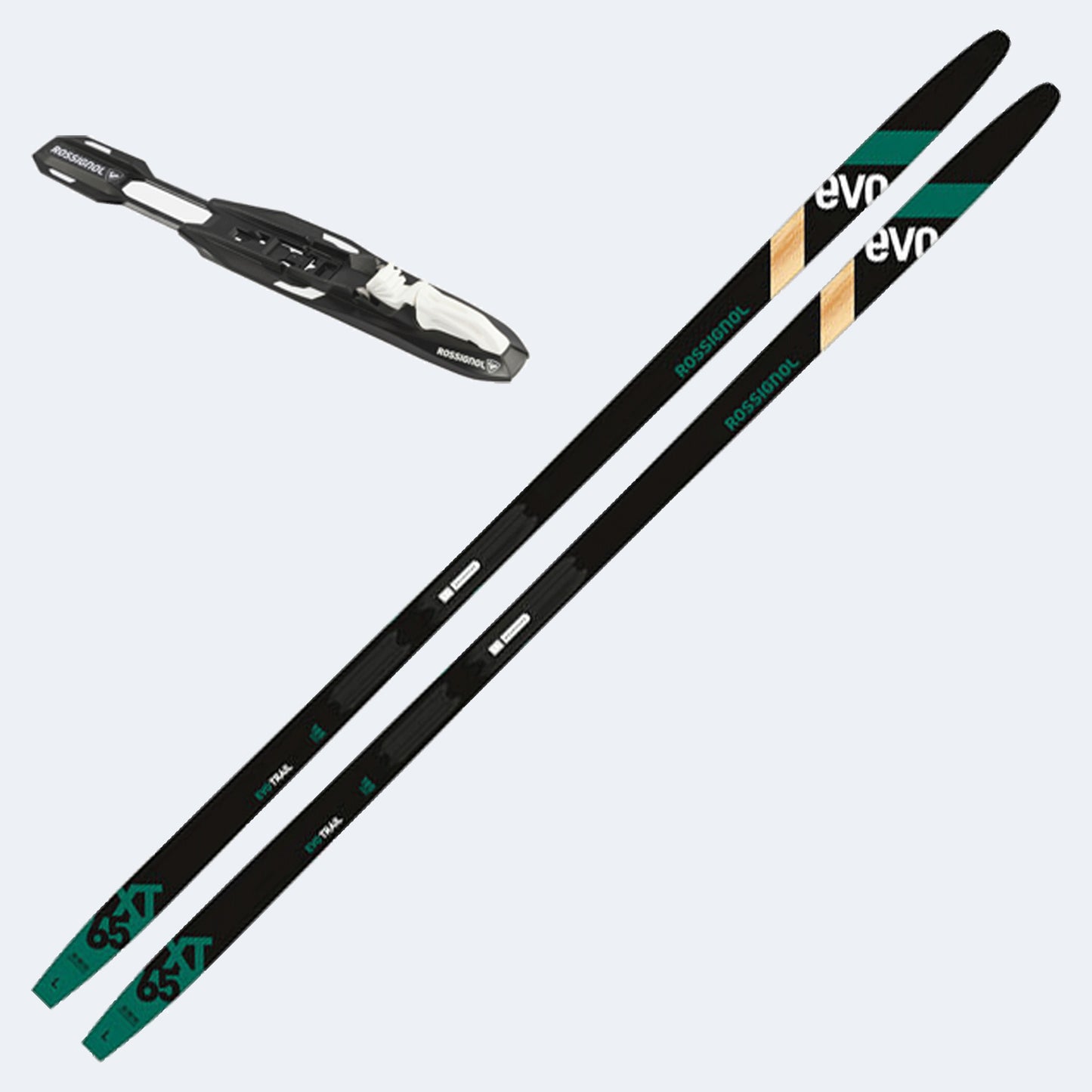 2025 Rossignol Evo XT 65 Skis w/ Control Step-In Bindings