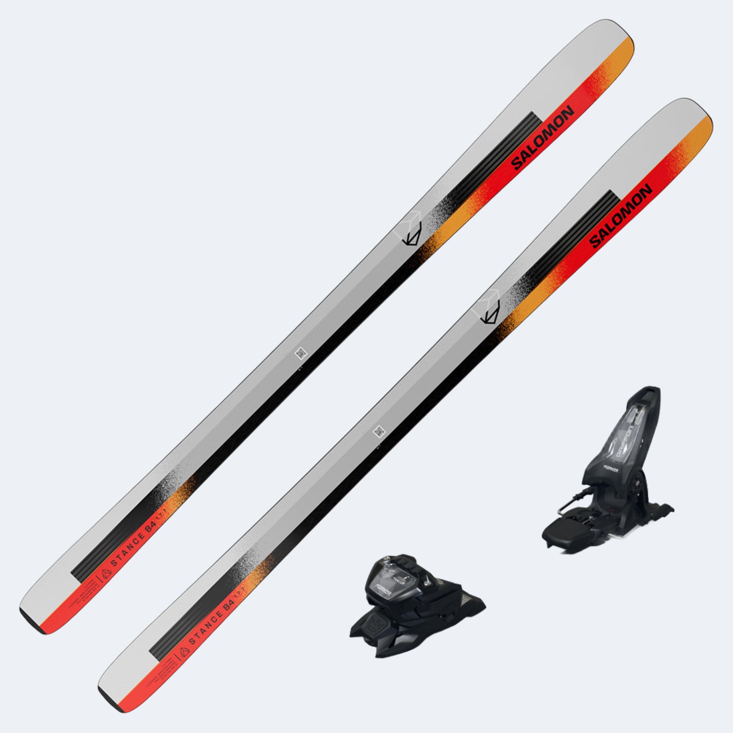 2025 Salomon Stance 84 Skis with Marker Griffon 13 ID Bindings