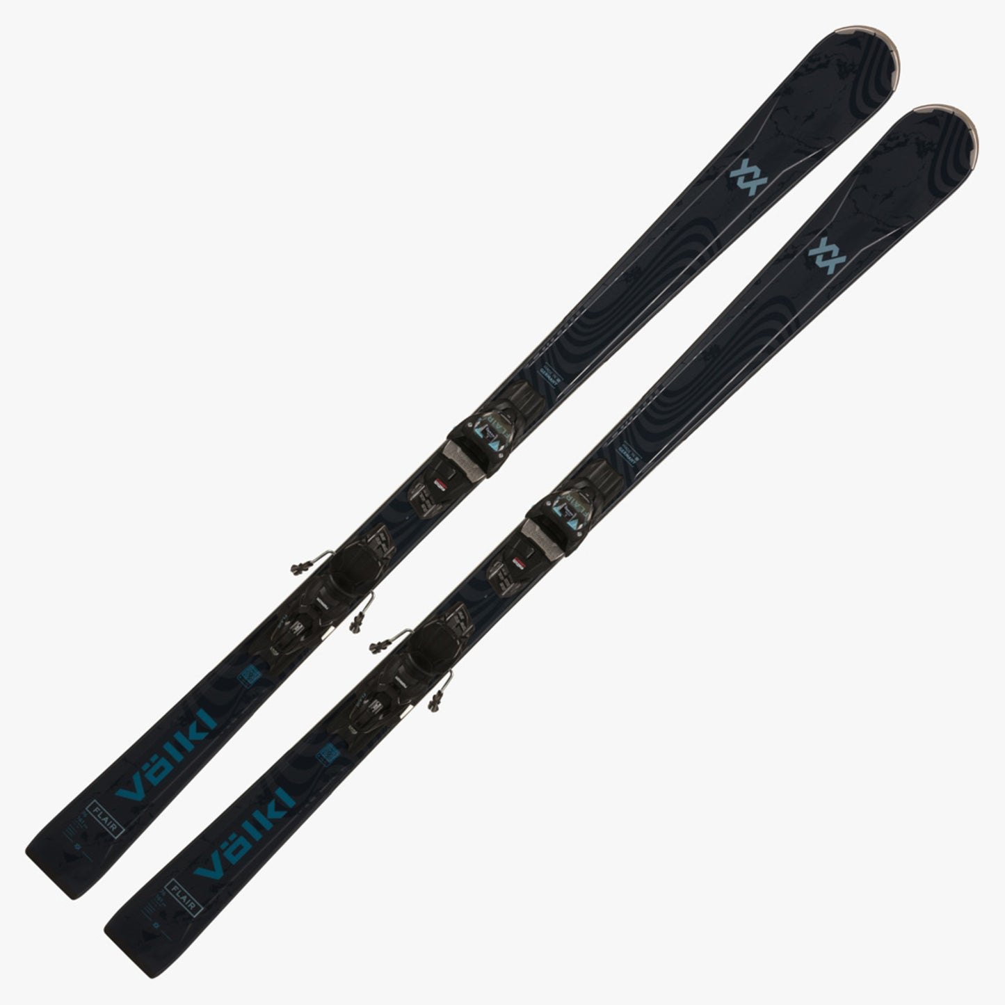 2025 Volkl Flair 76 Women's Skis W/ Vmotion 10 Bindings - 161