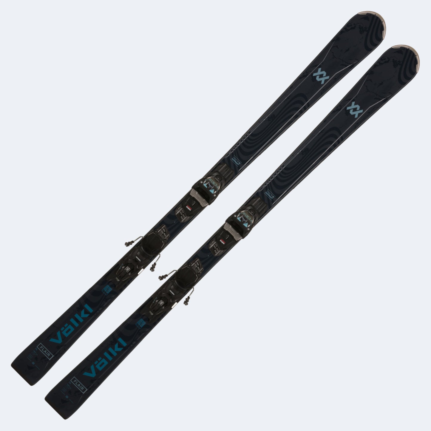 2025 Volkl Flair 76 Women's Skis W/ Vmotion 10 Bindings