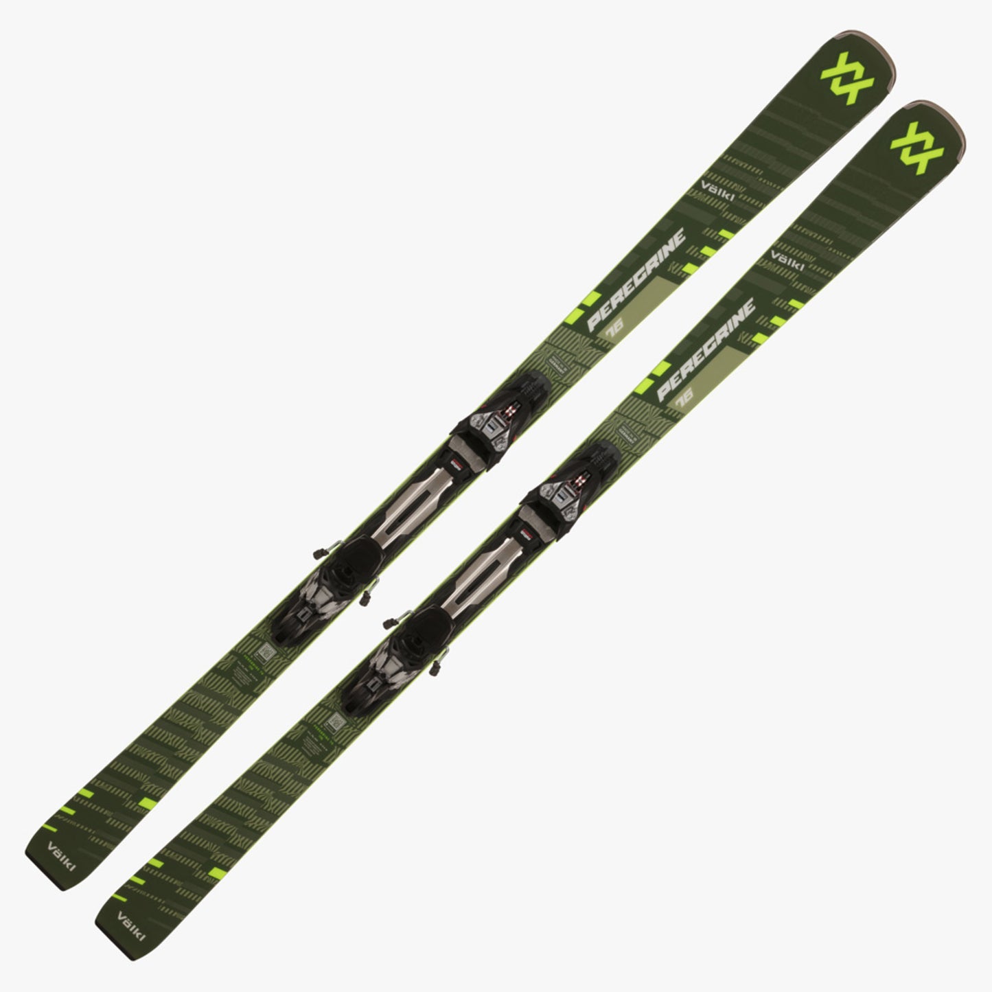 2025 Volkl Peregrine 76 Skis W/ Rmotion3 12 GW Bindings - 181