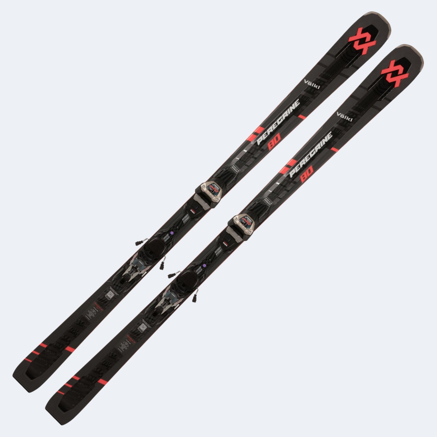 2025 Volkl Peregrine 80 Skis W/ Lowride 12 TCX Bindings
