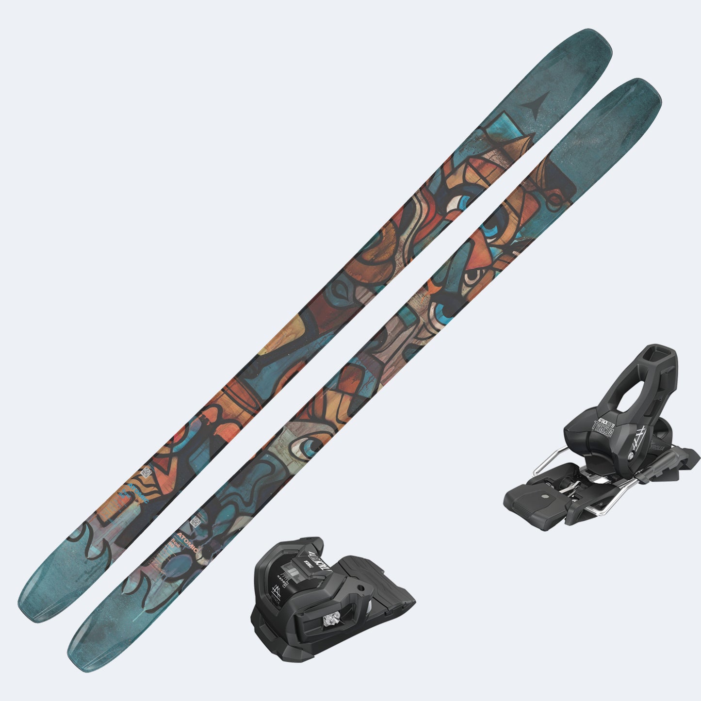 2026 Atomic Bent 90 Skis with Tyrolia Attack LYT 11 GW Bindings