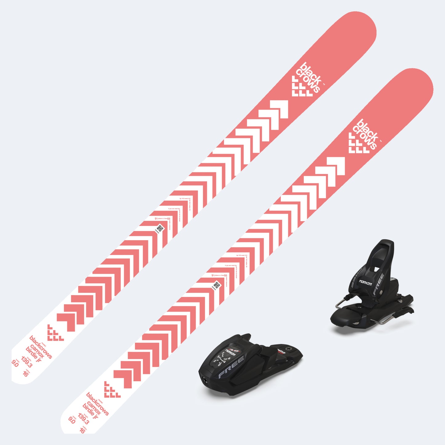 2026 Black Crows Camox Birdie Jr Skis with Marker Free 7 GW Bindings