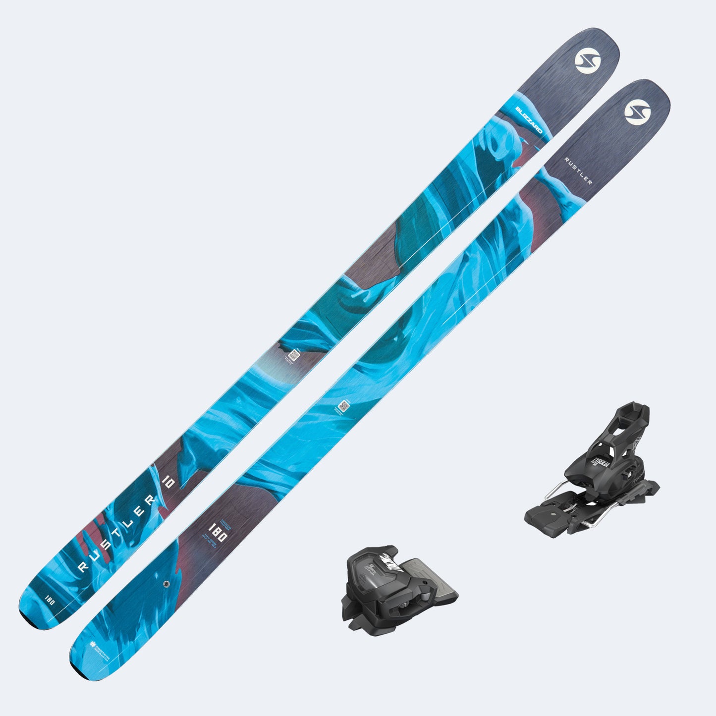 2026 Blizzard Rustler 10 Skis with Tyrolia Attack 14 GW Bindings