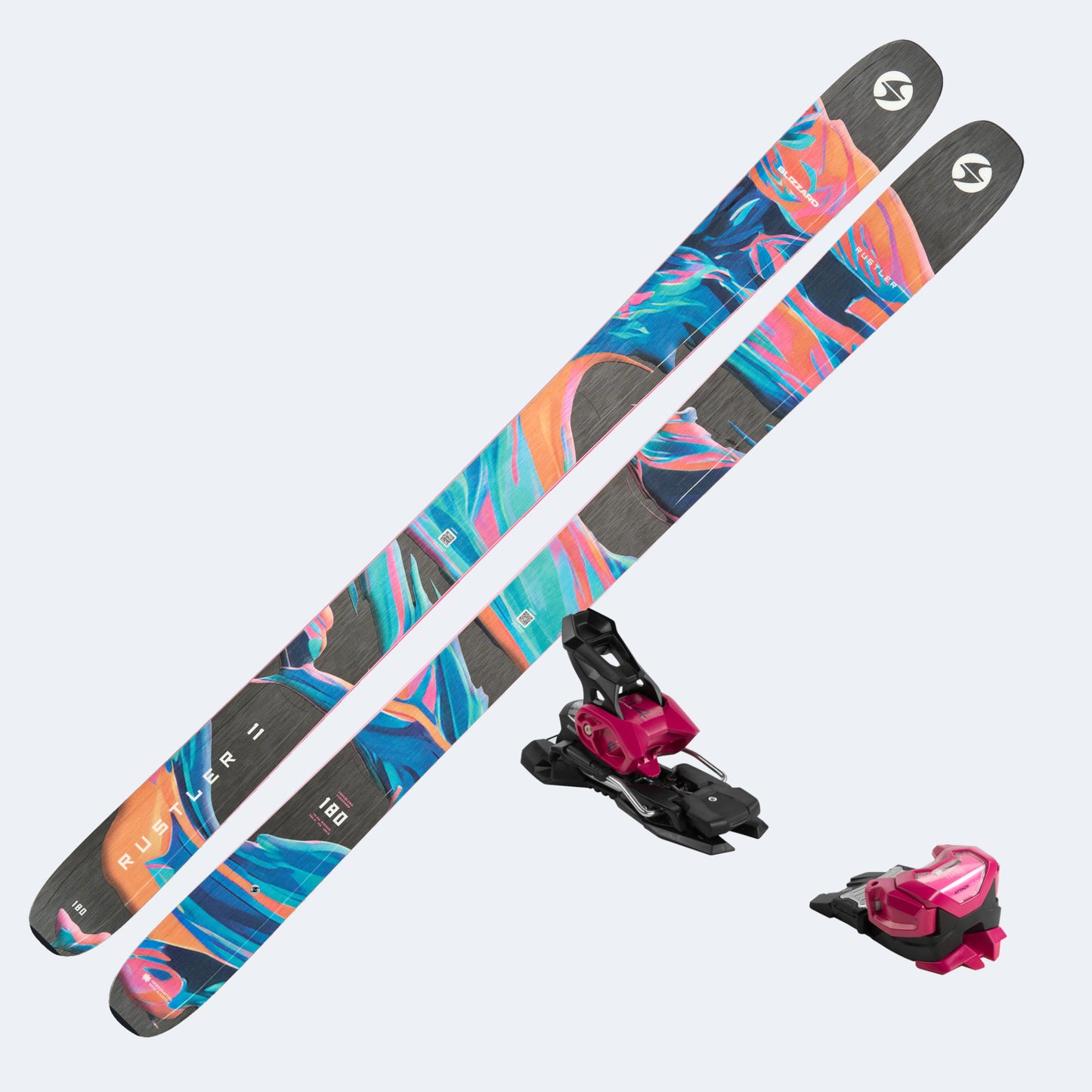 2027 Blizzard Rustler 11 Skis with Tyrolia Attack 14 MN Bindings