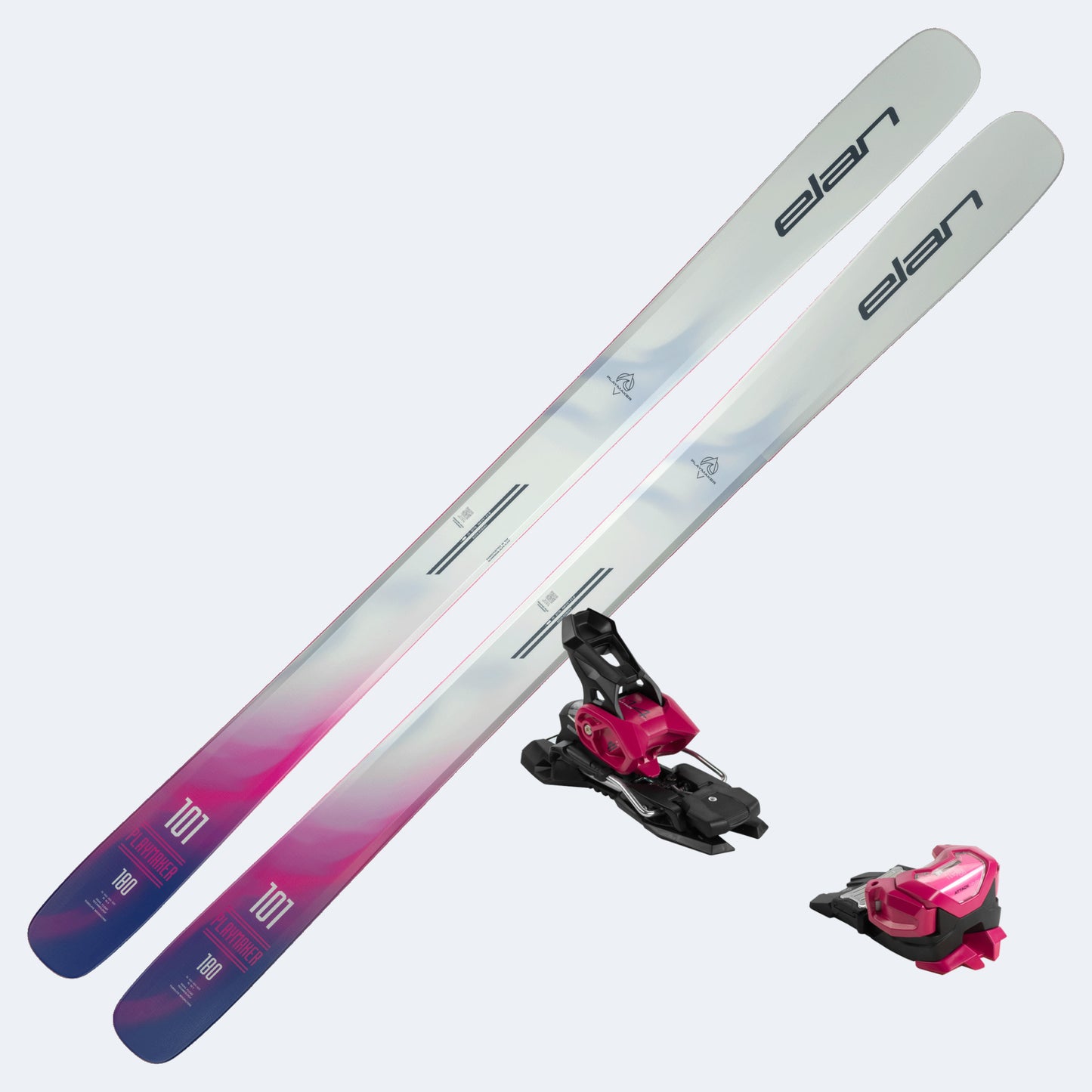 2027 Elan Playmaker 101 Skis with Tyrolia Attack 14 MN Bindings