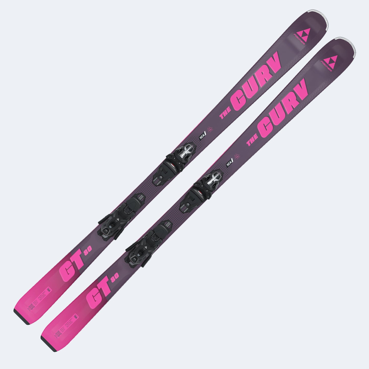 2026 Fischer The Curv Gt 80 Tpr Skis W/ Rsw 11 Pr Bindings