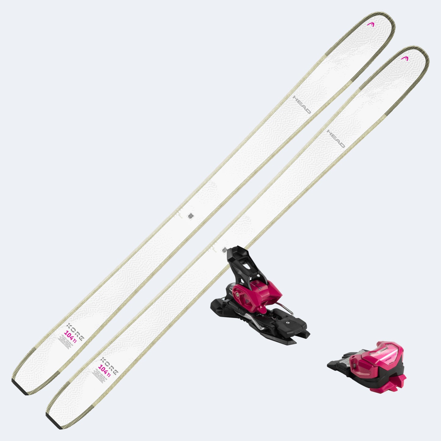 2026 Head Kore 104 Ti Women's Skis with Tyrolia Attack 14 MN Bindings