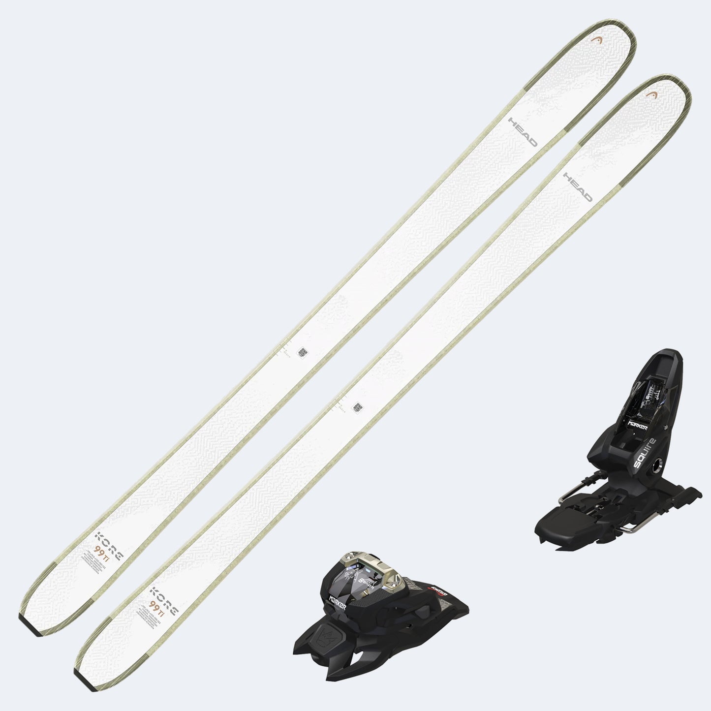 2026 Head Kore 99 Ti Women's Skis with Marker Squire 11 Bindings