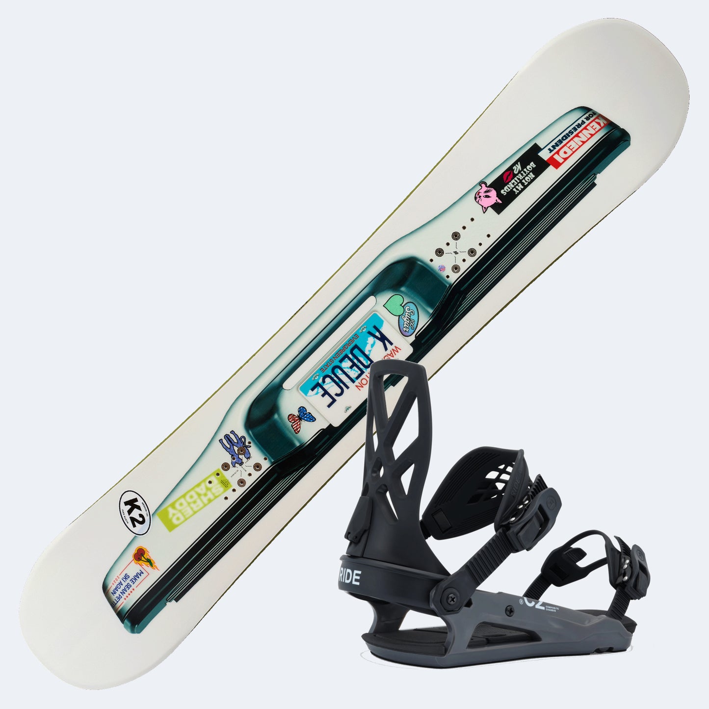 2026 K2 Medium Snowboard with Ride C-2 Bindings