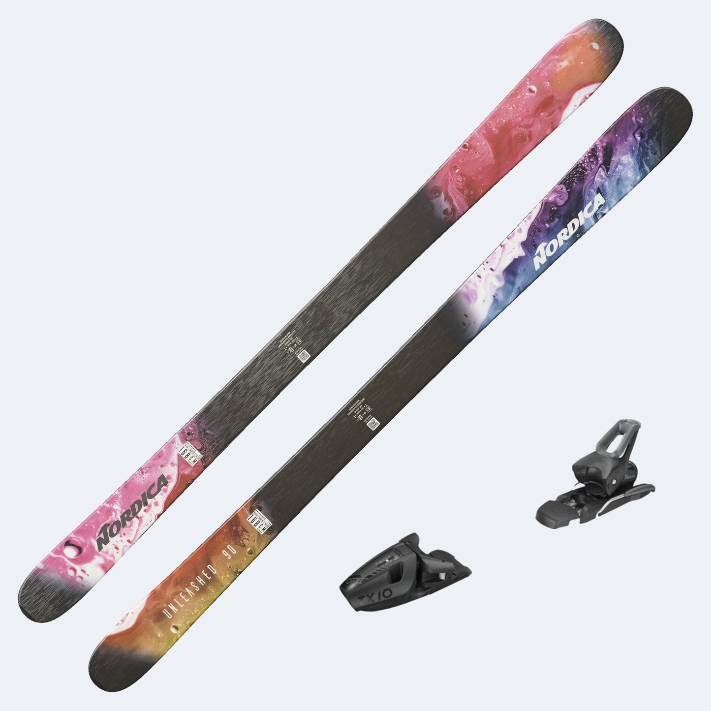2026 Nordica Unleashed 90 Skis with Tyrolia TX 10 Bindings