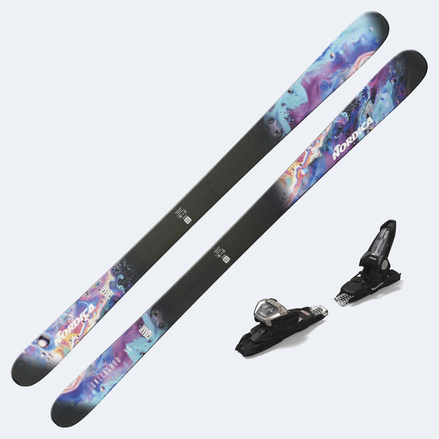 2026 Nordica Unleashed 98 Demo Skis W/ GRIFFON 13 Demo Bindings