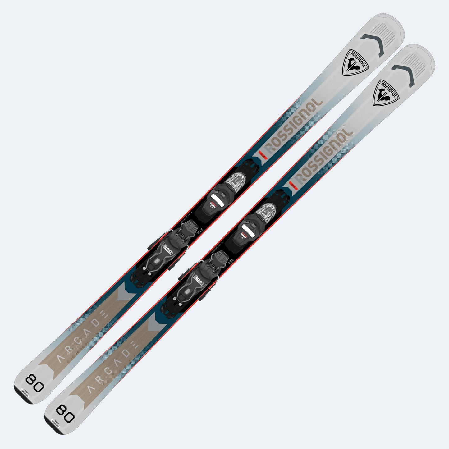 2026 Rossignol Arcade 80 Skis W/ Xpress 10 GW Bindings