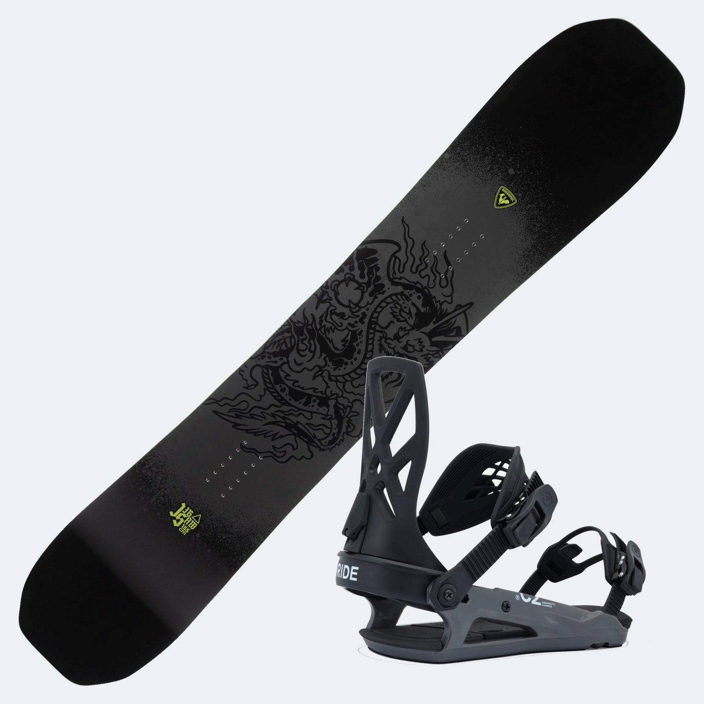 2026 Rossignol Jibsaw Snowboard with Ride C-2 Bindings