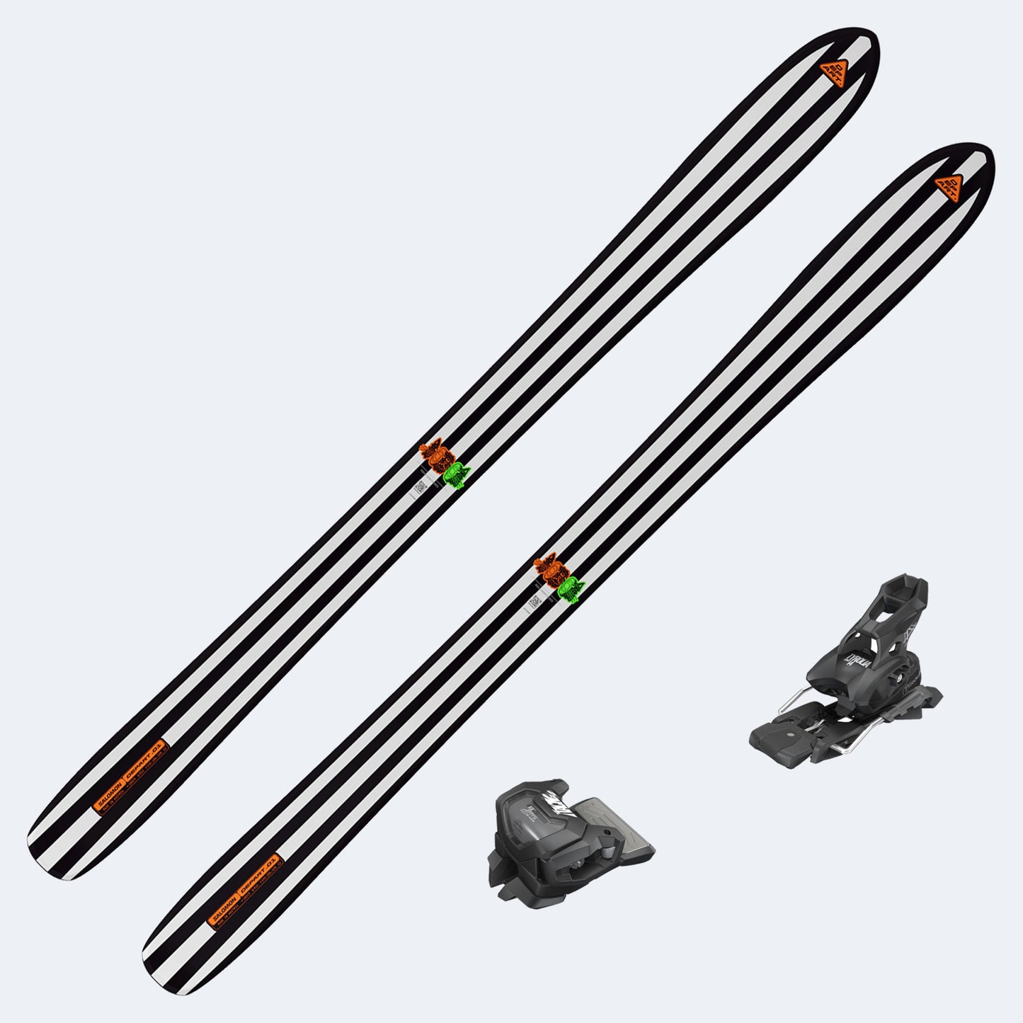 2026 Salomon Depart 1.0 Skis with Tyrolia Attack 14 GW Bindings