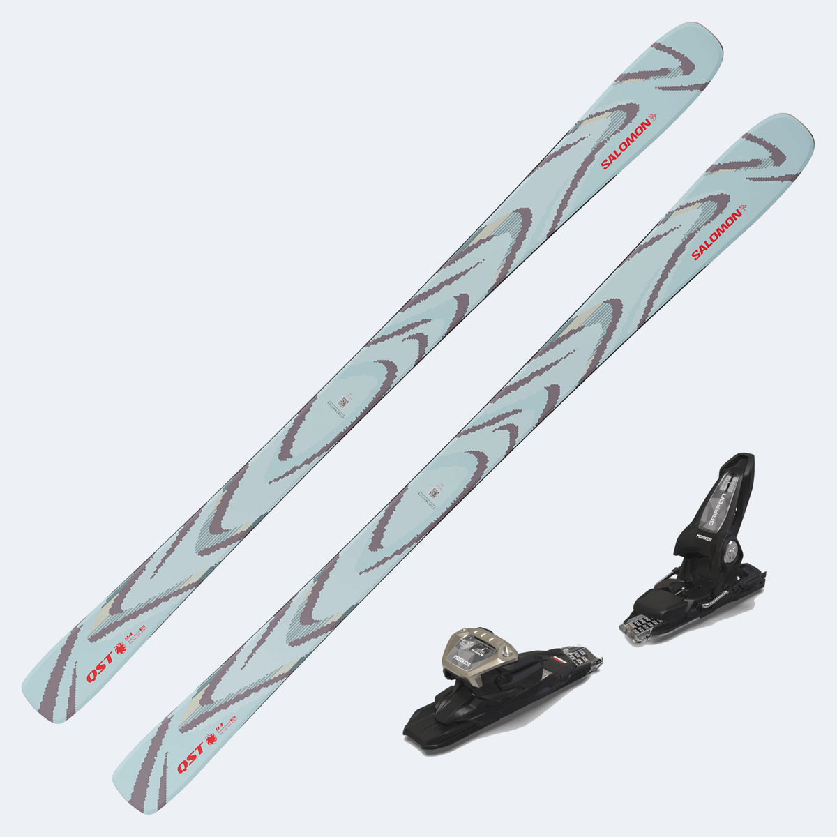 2026 Salomon QST 94 Skis with Marker Griffon 13D Demo Bindings