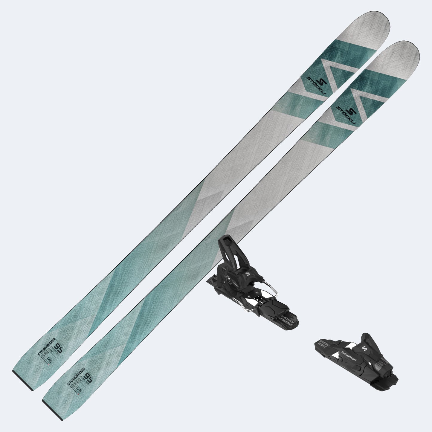 2026 Stockli Stormrider 95 Demo Skis W/ Strive 13 Bindings