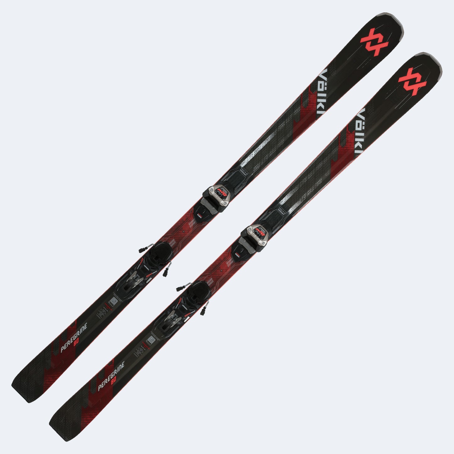 2026 Volkl Peregrine 80 Skis W/ Lowride 12 TCX Bindings