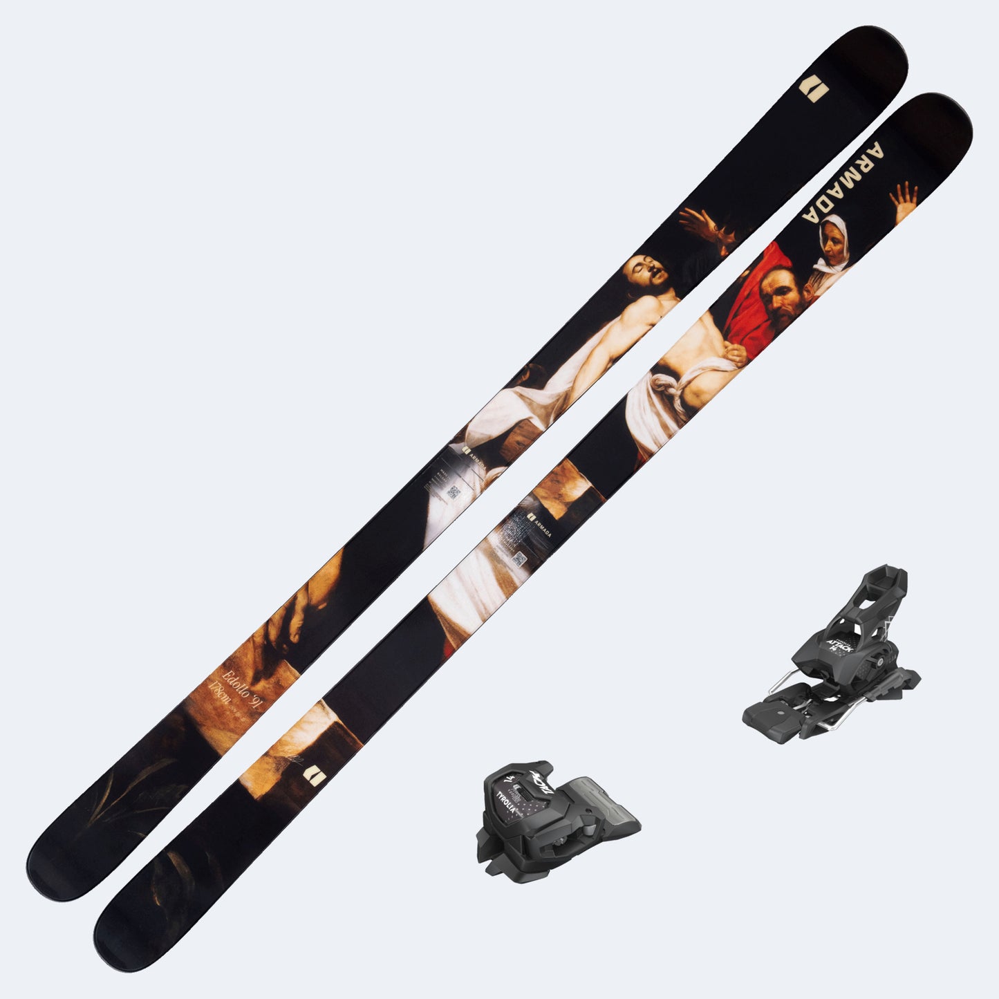 2027 Armada Edollo 91 Skis with Tyrolia Attack 14 GW Bindings