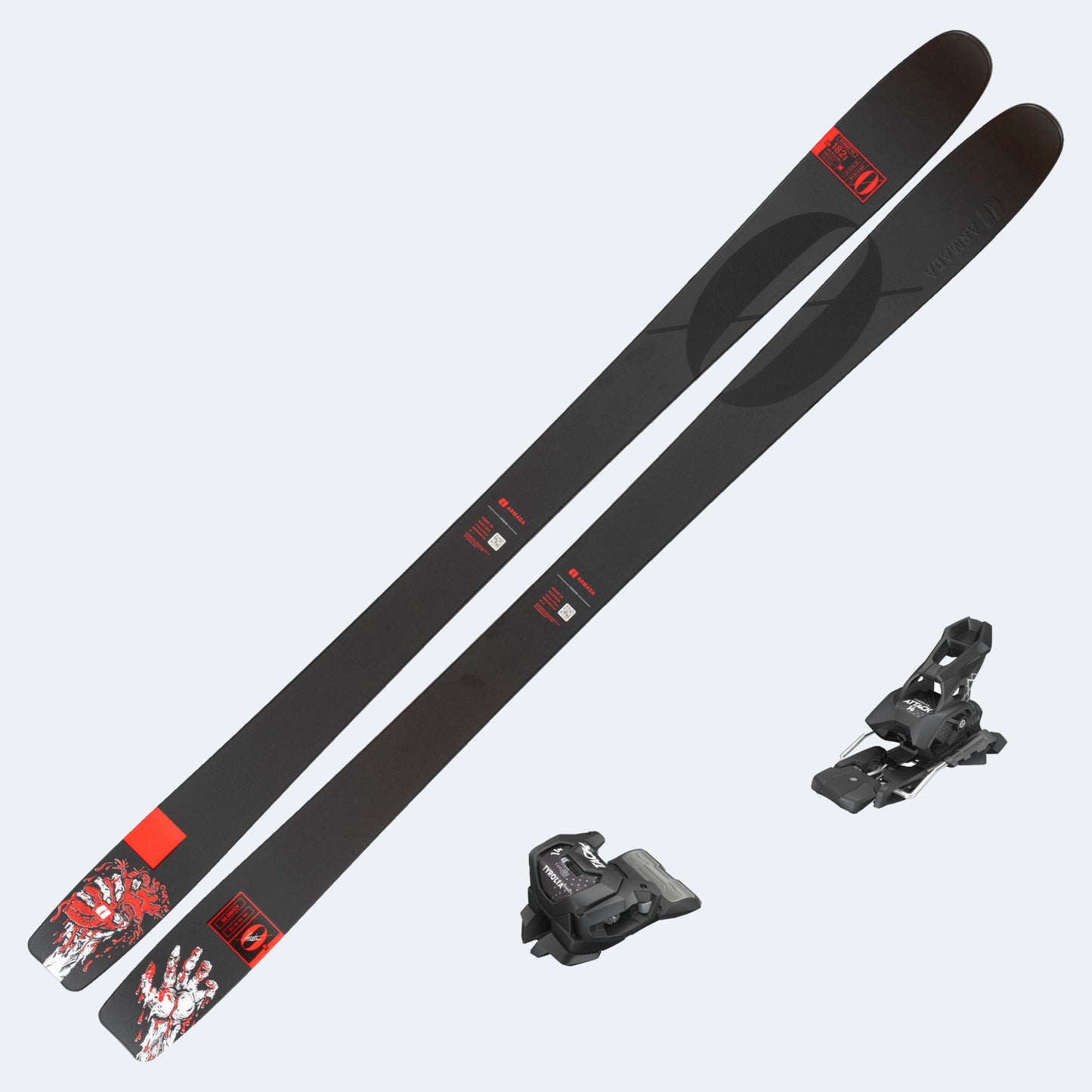 2027 Armada Kimbo 95 Skis with Tyrolia Attack 14 GW Bindings