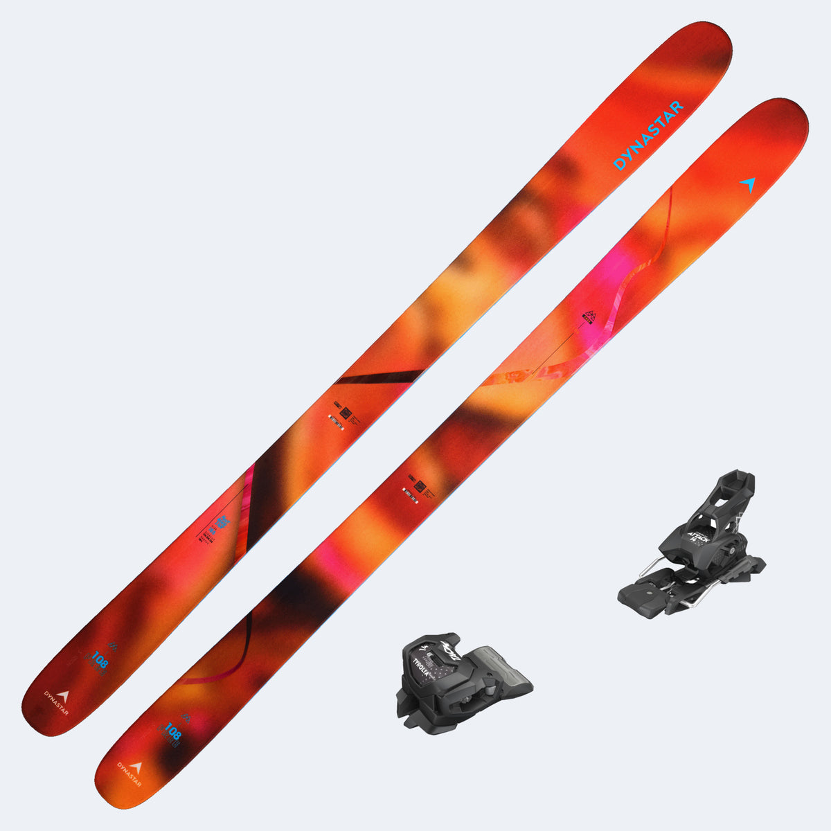 2027 Dynastar M-Free 108 Skis with Tyrolia Attack 14 GW Bindings