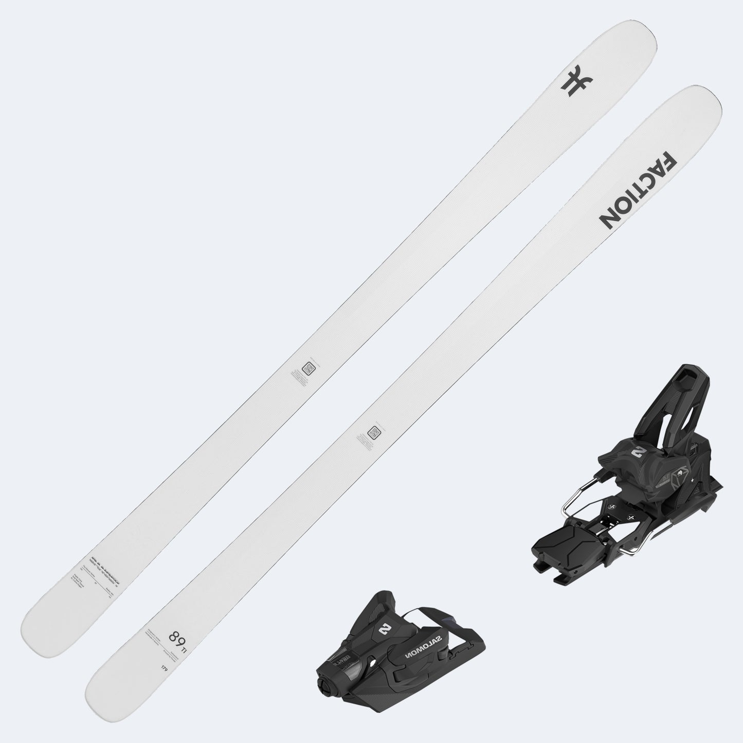 2027 Faction Dancer 89 Ti Skis with Salomon Strive 14 GW Bindings