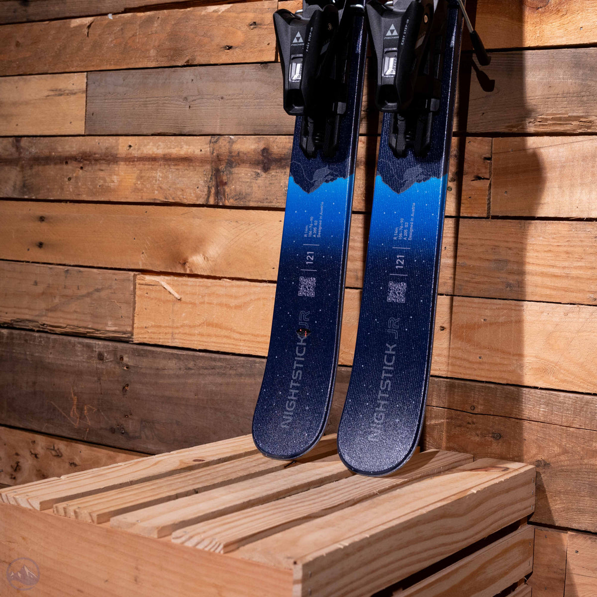 2027 Fischer Nightstick Junior Skis with Comp J Boots and Poles
