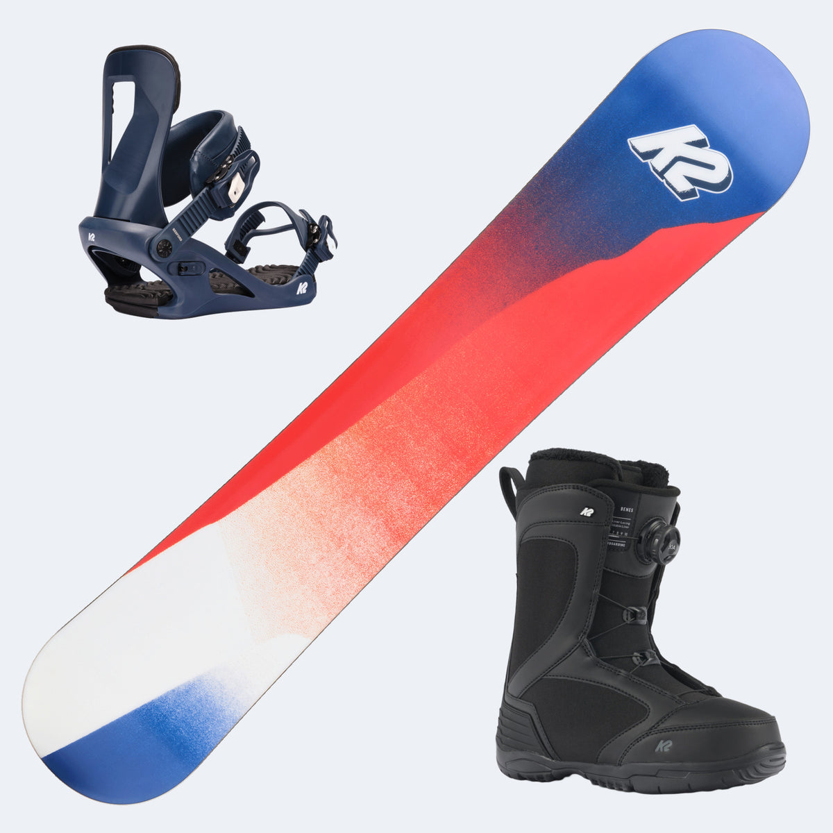 2027 K2 Snowboard with K2 Boots and Bindings