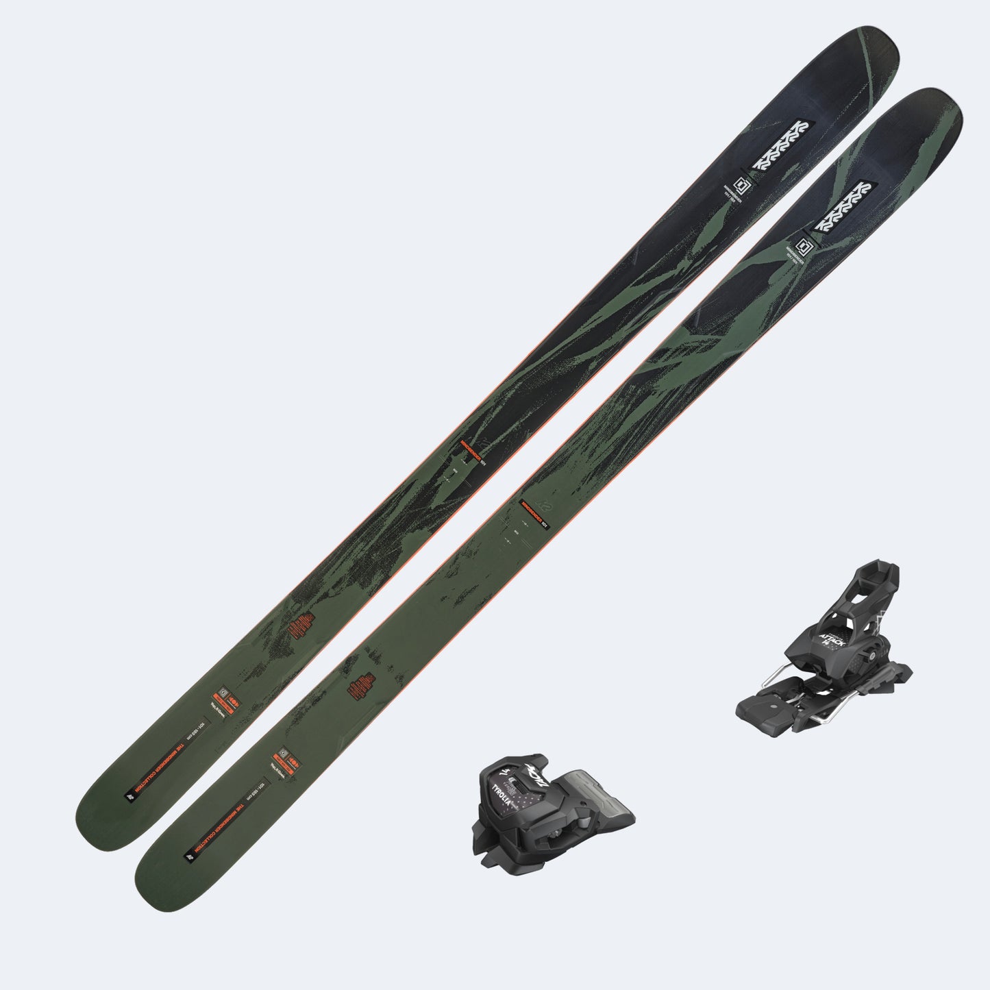 2027 K2 Mindbender 101 Skis with Tyrolia Attack 14 GW Bindings