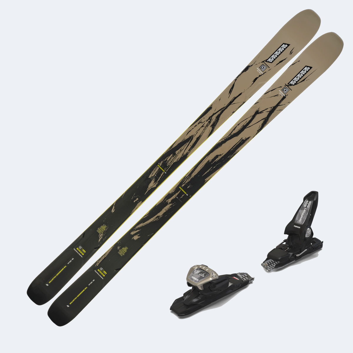 2027 K2 Mindbender 96 Demo Skis with Marker Griffon 13D Demo Bindings