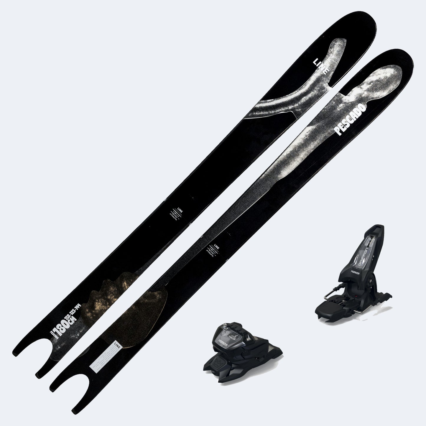 2027 Line Pescado Skis with Marker Griffon 13 ID Bindings