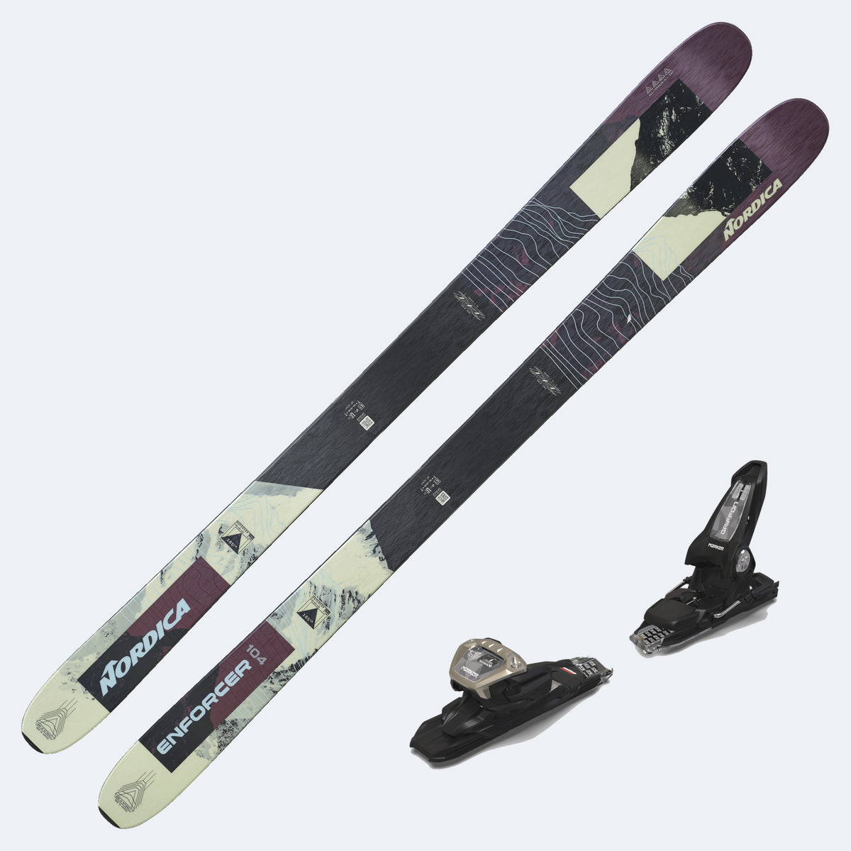 2027 Nordica Enforcer 104 Demo Skis with Marker Griffon 13D Demo Bindings