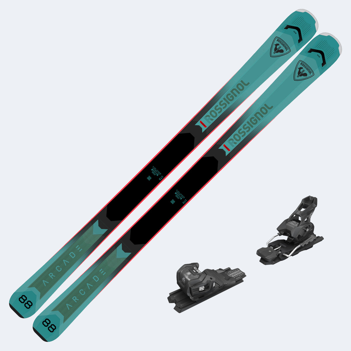 2027 Rossignol Arcade 88 Open Demo Skis with Tyrolia Attack LYT 13 GW Demo Bindings
