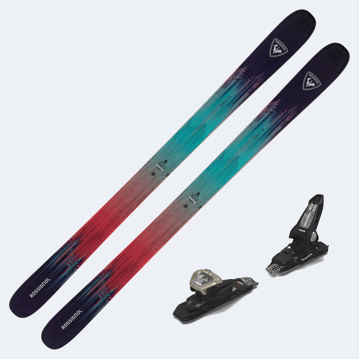 2027 Rossignol Sender 110 Demo Skis with Marker Griffon 13D Demo Bindings