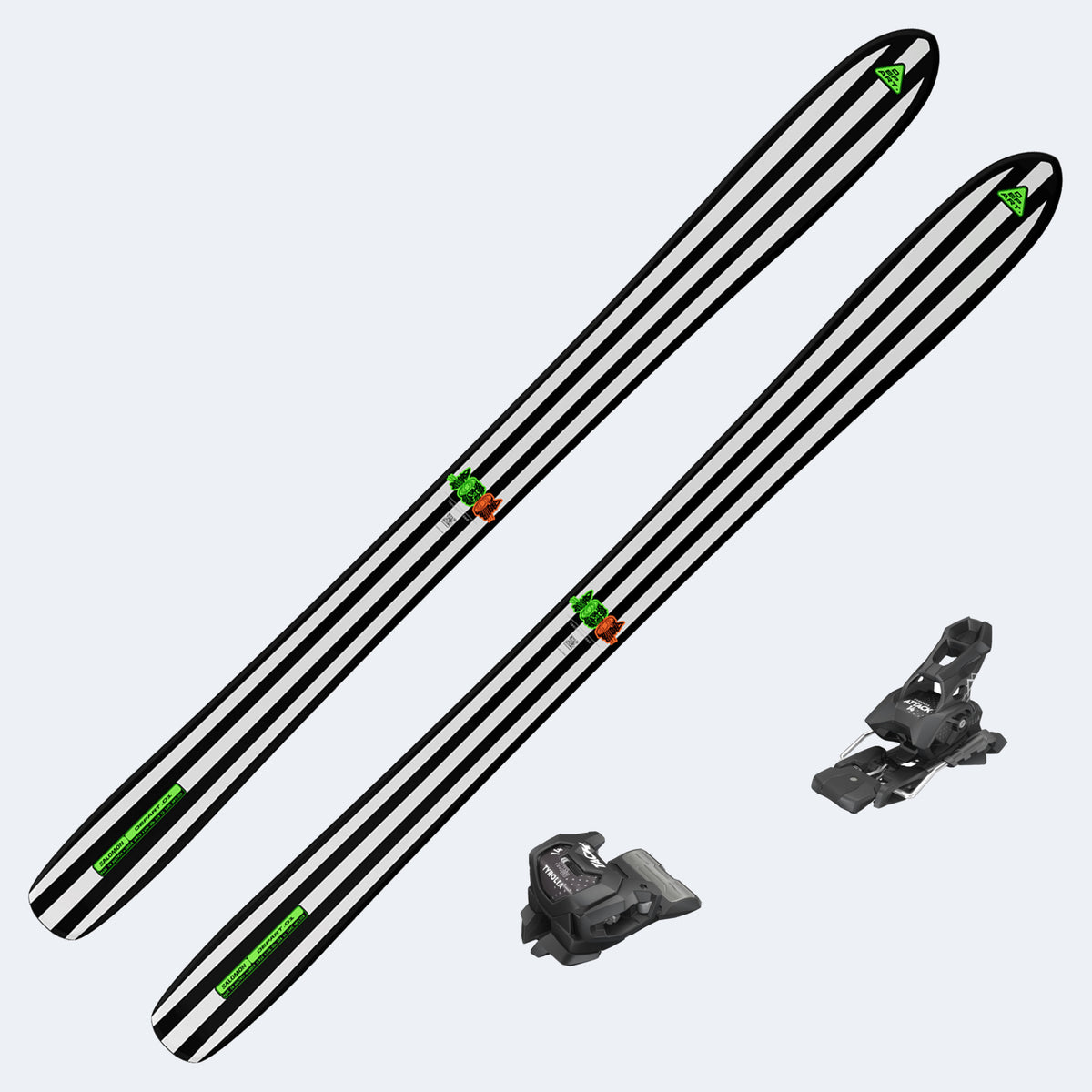 2027 Salomon Depart 01 Skis with Tyrolia Attack 14 GW Bindings