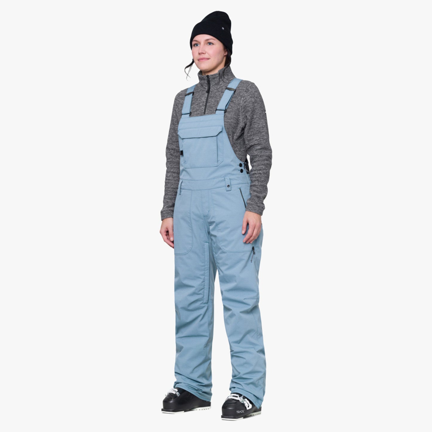 686 Black Magic Insulated Women's Bib - Steel Blue Geo - XL