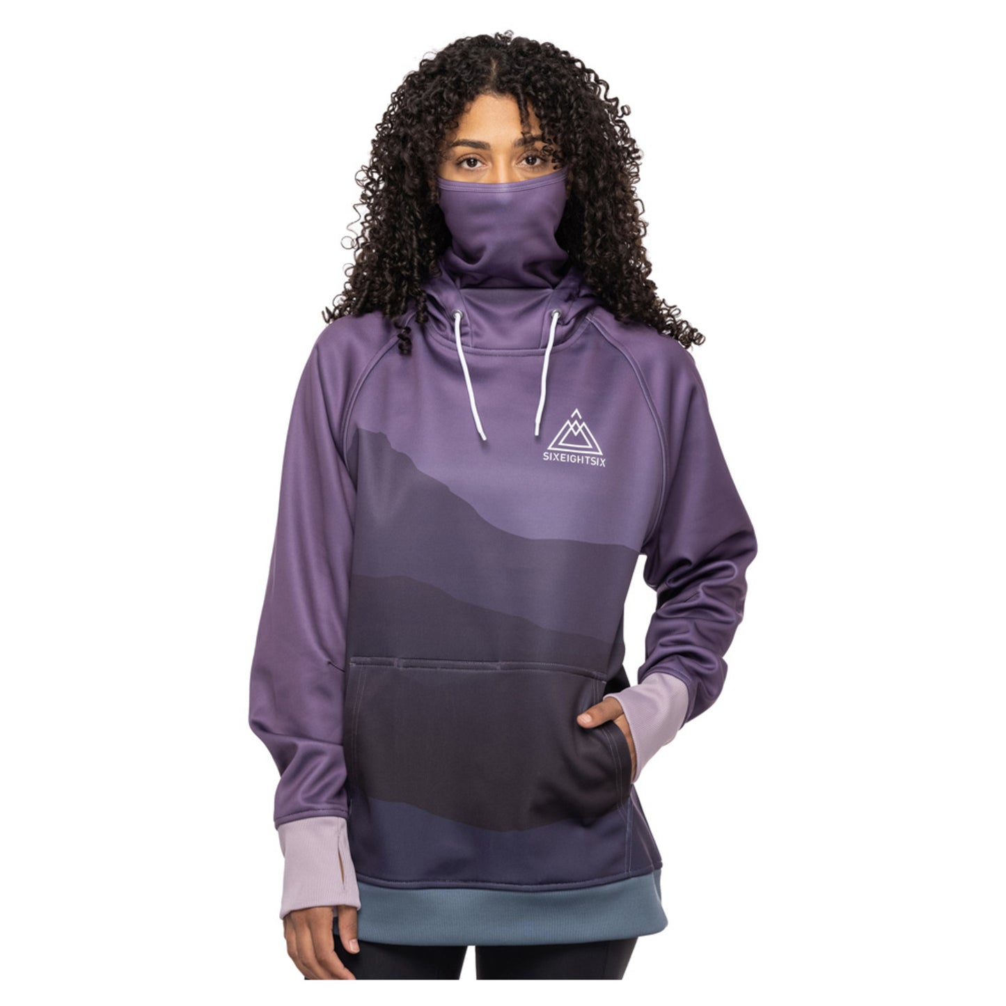 686 Bonded Fleece Pullover Women's Hoody - DUSTY ORCHID MO - XS