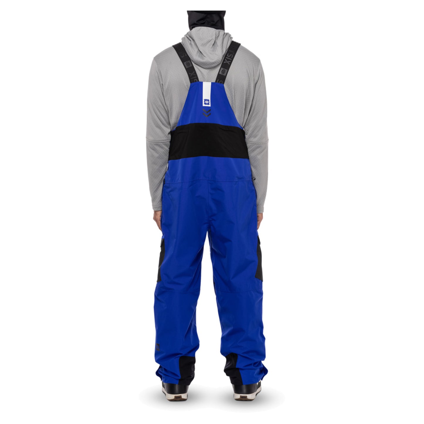686 Exploration Men's Bib - Nasa Orange Black - XL